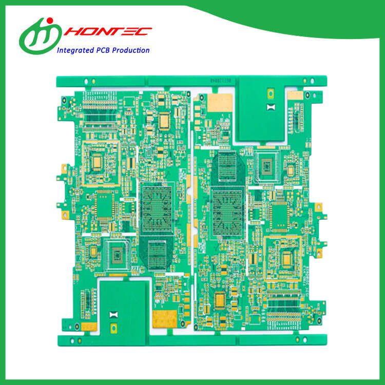 vaskpastaga täidetud auk PCB